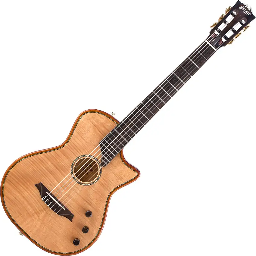 Bromo BEN2C Natural Speciell akustisk-elektrisk gitarr