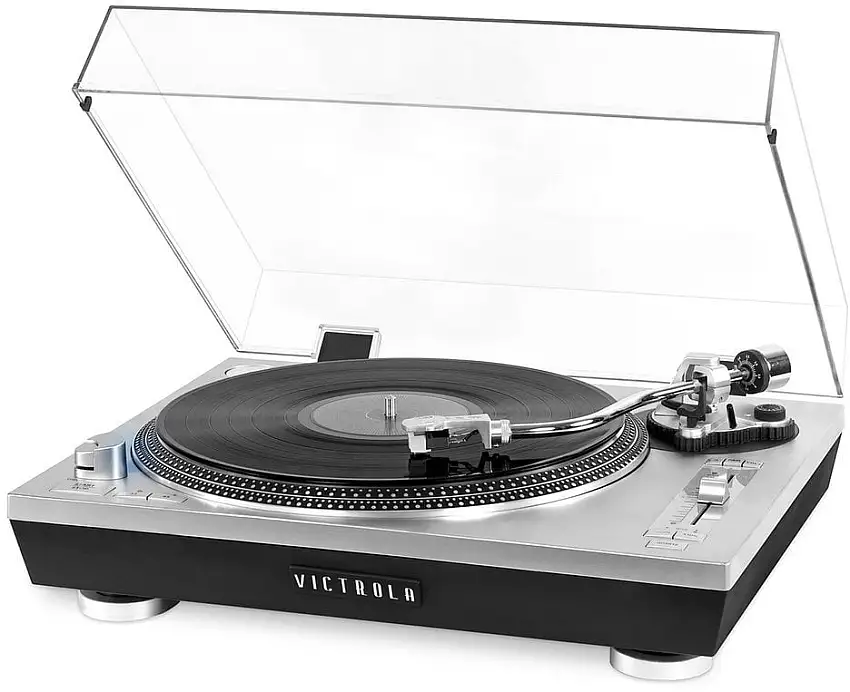 Victrola VPRO 2000 SLV Silver DJ-skivspelare