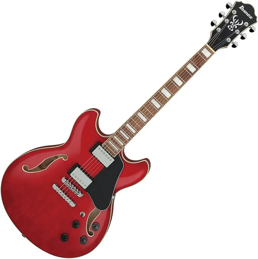 Ibanez AS73-TCD Transparent Cherry Red Halvakustisk gitarr