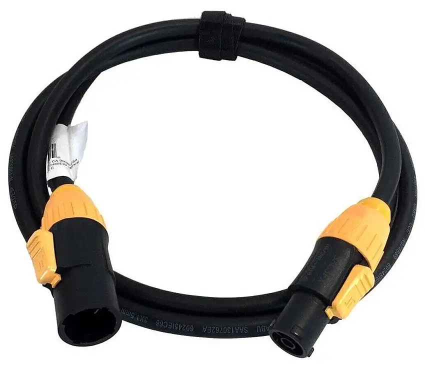 Accu Cable PLC IP65 Locking 1,5 m Strömkabel