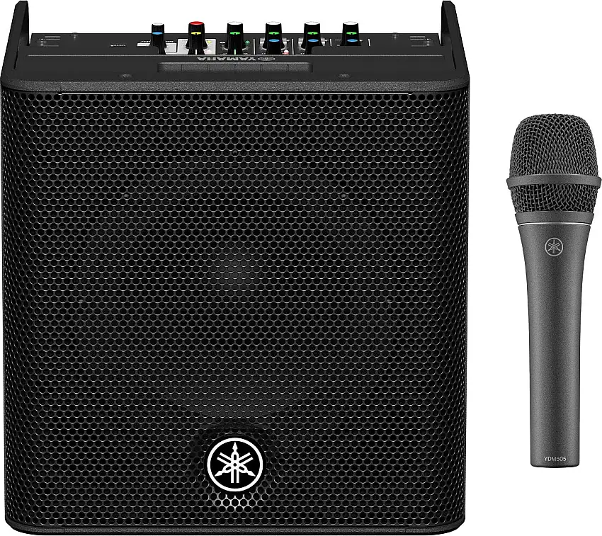 Yamaha STAGEPAS 200 + YDM-505 Bärbart PA-system