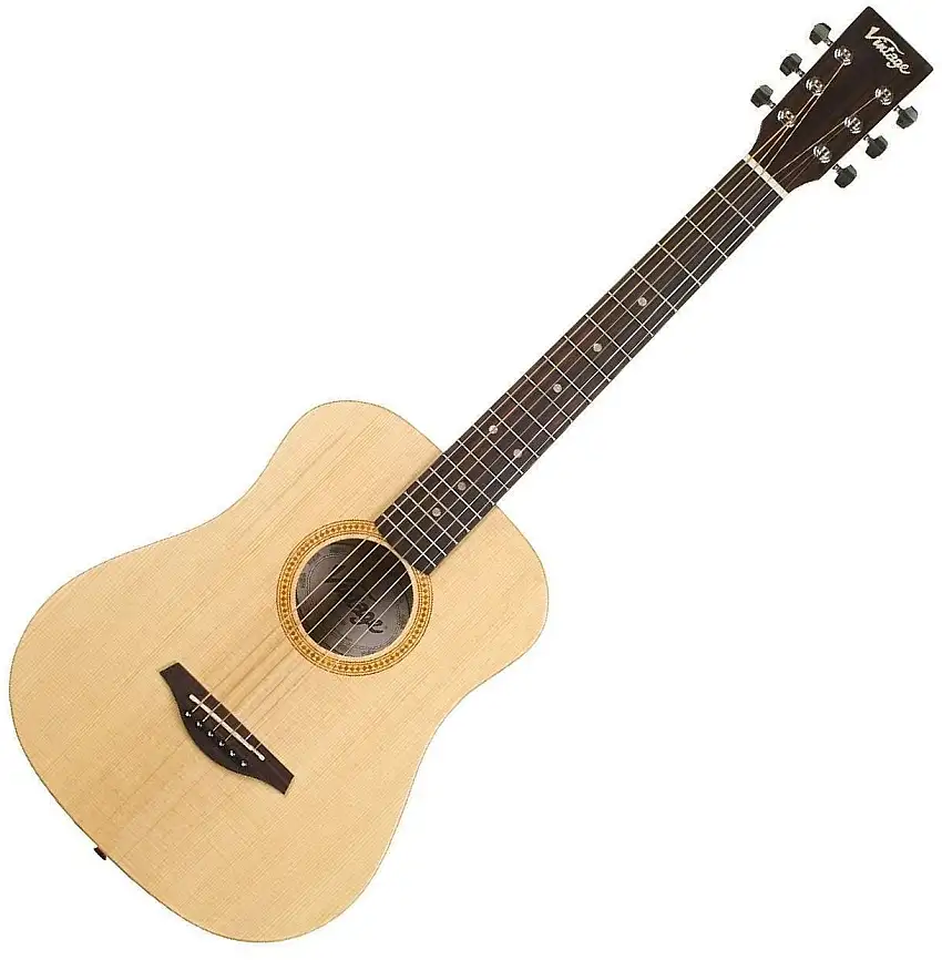 Vintage VTG100N Natural Folkgitarr