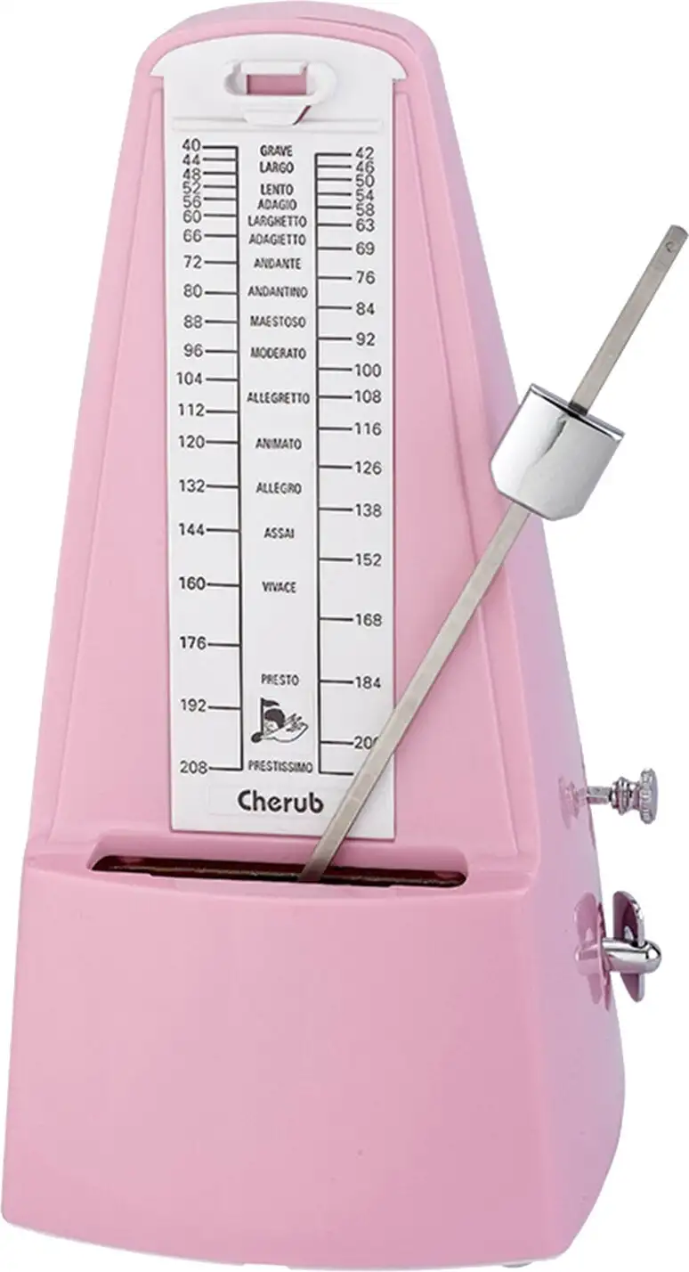 Cherub WSM-305 Mekanisk metronom Pink