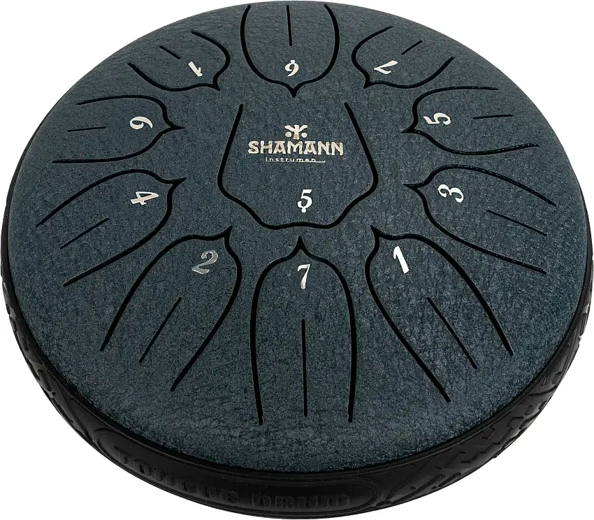 Shamann 6" 11 Notes D5 Major Navy Blue Tungtrummor