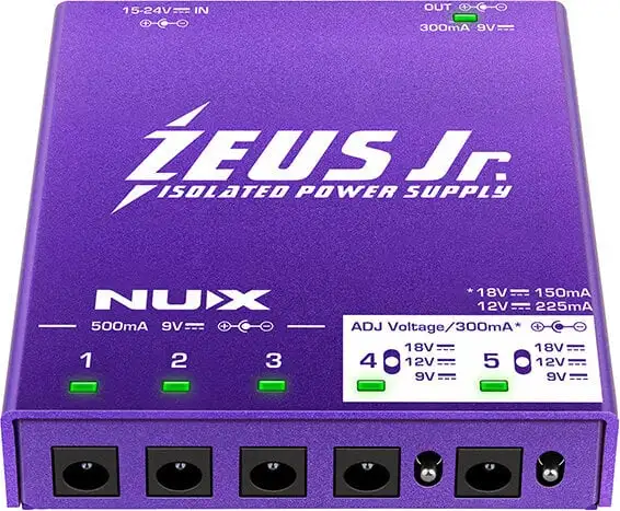 Nux Zeus Jr. Strömförsörjningsadapter