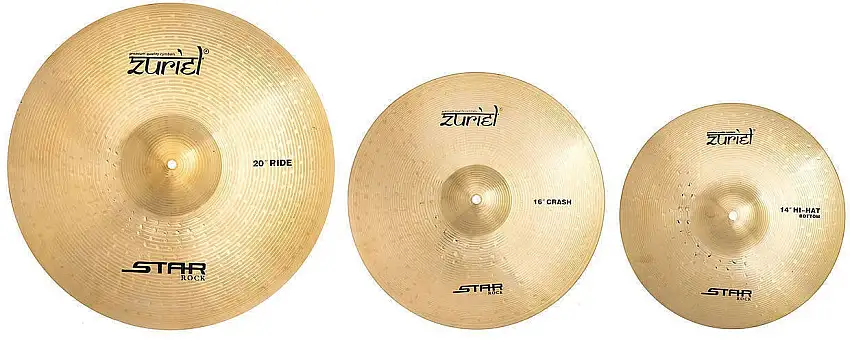 Zuriel STAR ROCK-K Cymbal-sats