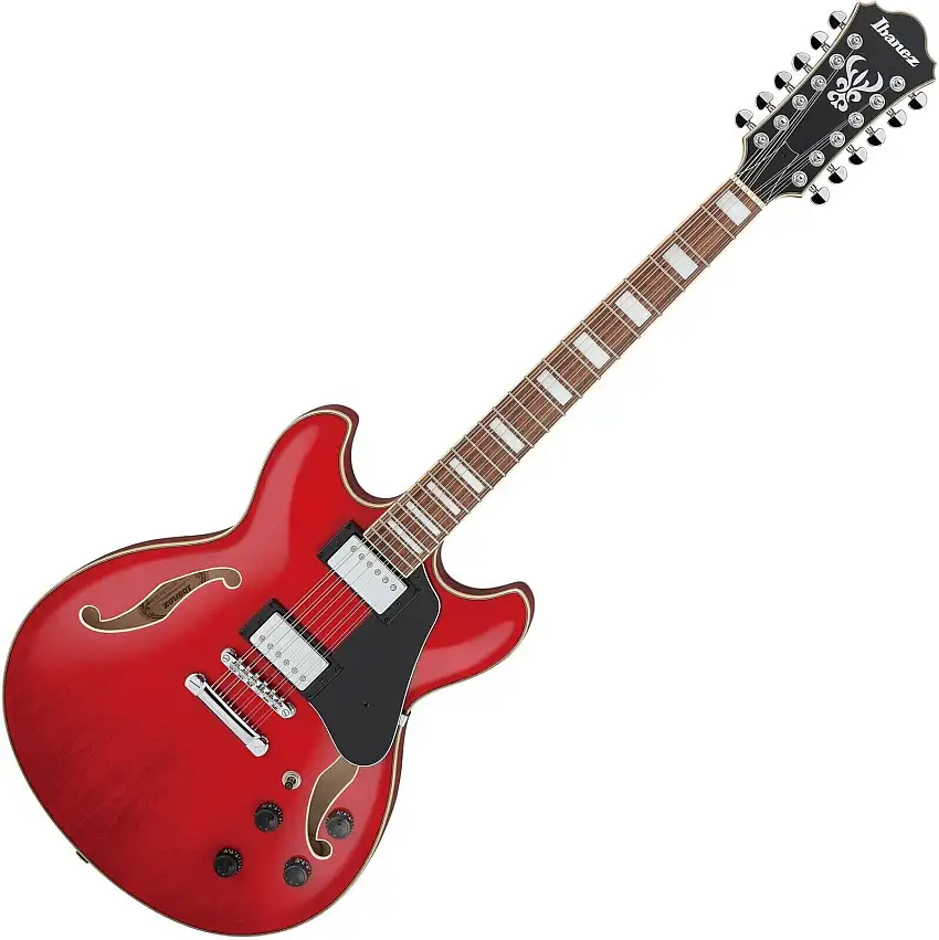 Ibanez AS7312-TCD Transparent Cherry Red Halvakustisk gitarr