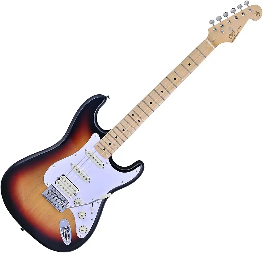 SX SST57+ /HSS 3-Tone Sunburst Elektriska gitarrer
