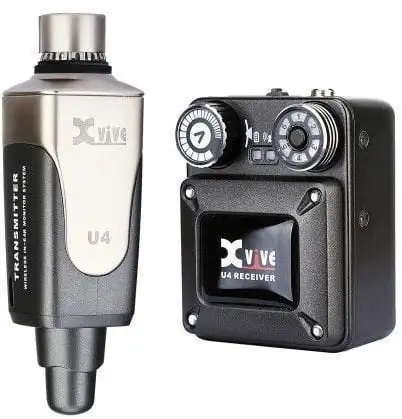 XVive U4 Trådlös in-ear-monitorering ISM 2,4 GHz