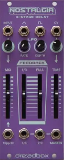 Dreadbox Nostalgia Modulärt system