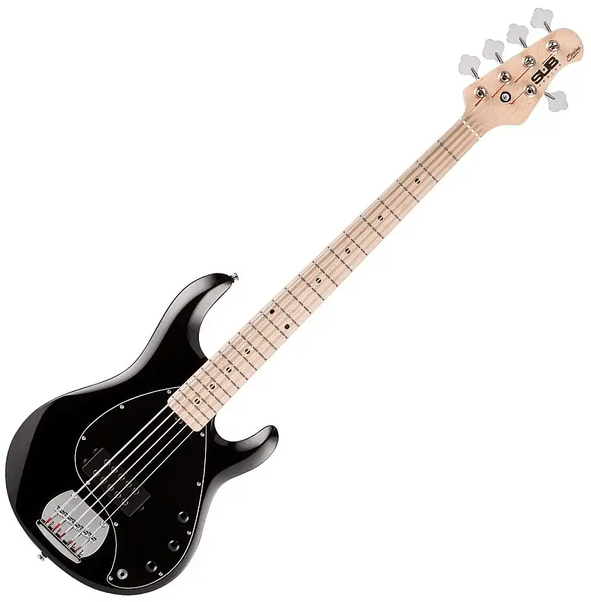 Sterling by MusicMan S.U.B. RAY5 Black 5-strängad basgitarr