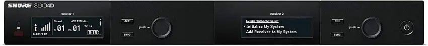 Shure SLXD4DE K59 Mottagare K59