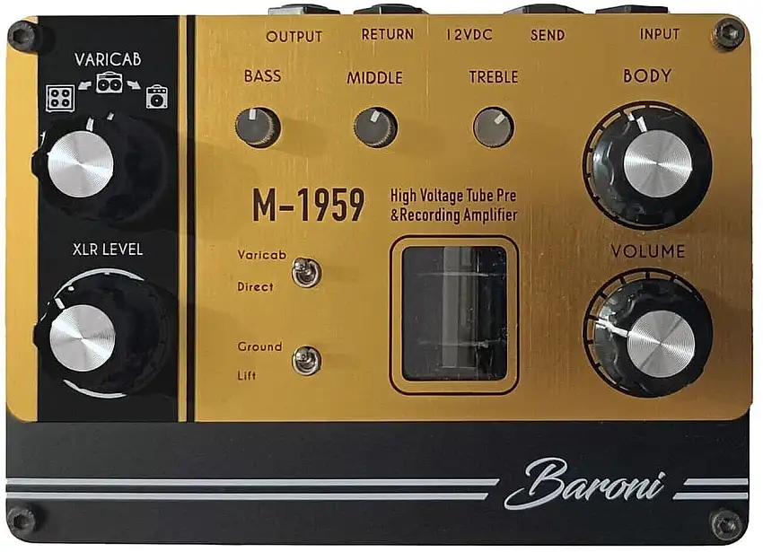 Baroni Lab M-1959 Förförstärkare/rackförstärkare