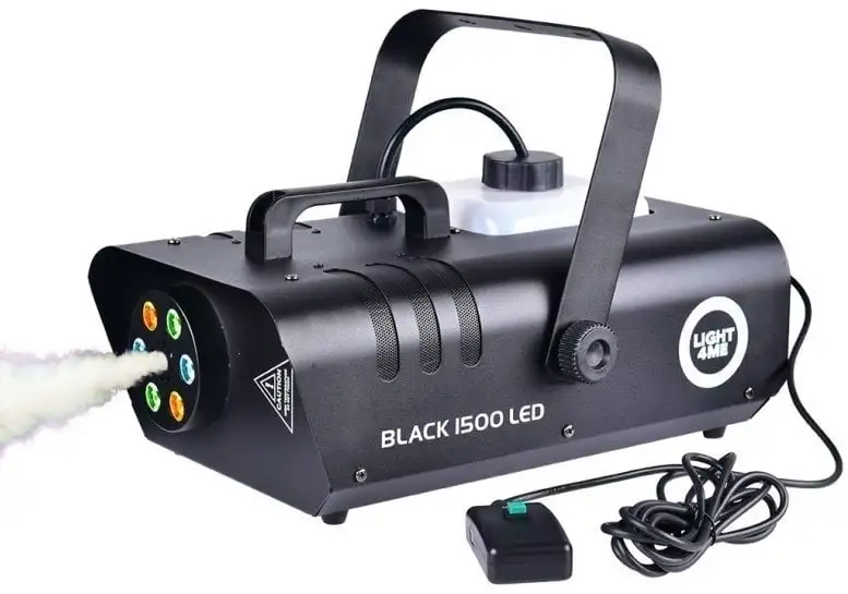 Light4Me Black 1500 LED Rökmaskin