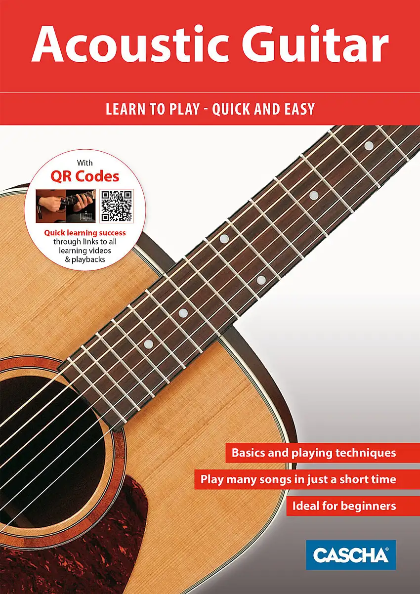 Cascha Acoustic Guitar Learn To Play Quick And Easy Noter