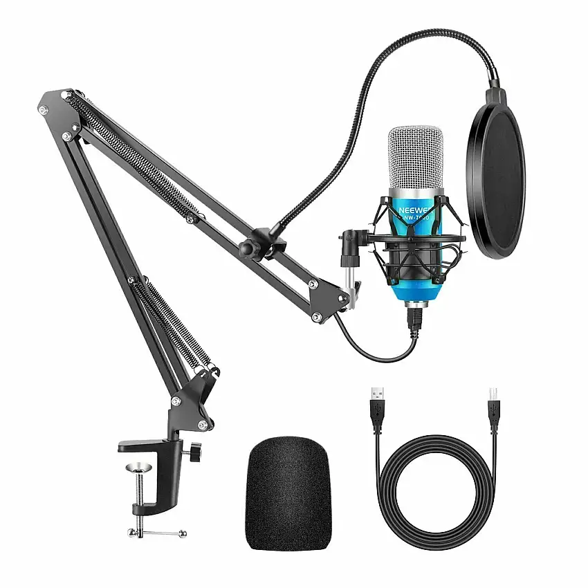 Neewer NW-7000 USB 6in1 Kondensatormikrofoner för studio