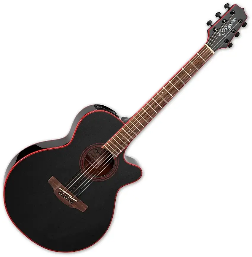 Takamine GF49CE CB Cosmic Black Sparkle elektroakustisk gitarr