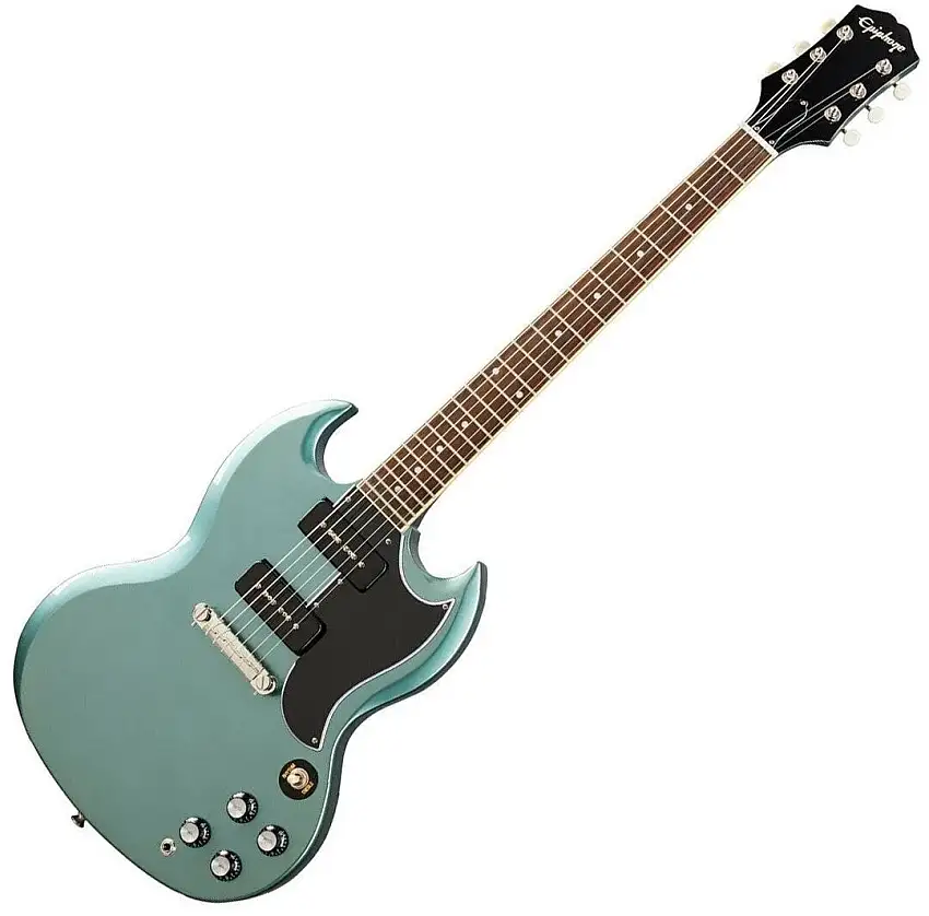 Epiphone SG Special P-90 Faded Pelham Blue Elektriska gitarrer