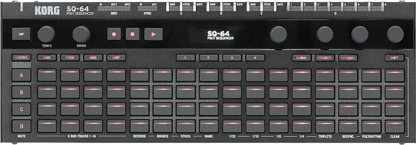 Korg SQ-64 Sekvenserare/arranger