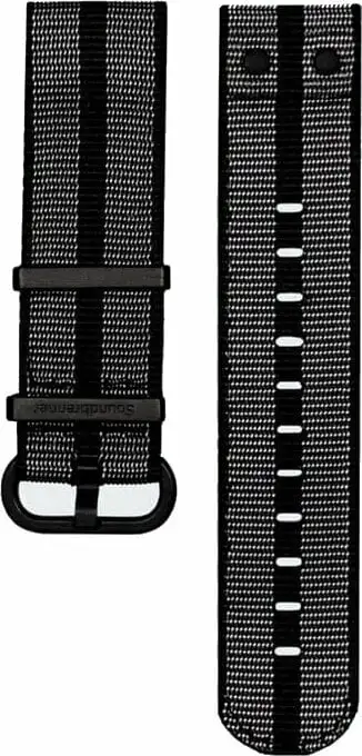 Soundbrenner Woven Nylon Strap White Digital metronom