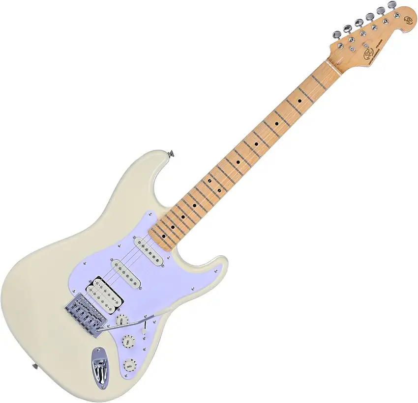 SX SST57+ /HSS Vintage White Elektriska gitarrer