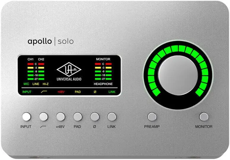Universal Audio Apollo Solo USB Heritage Edition USB-ljudgränssnitt