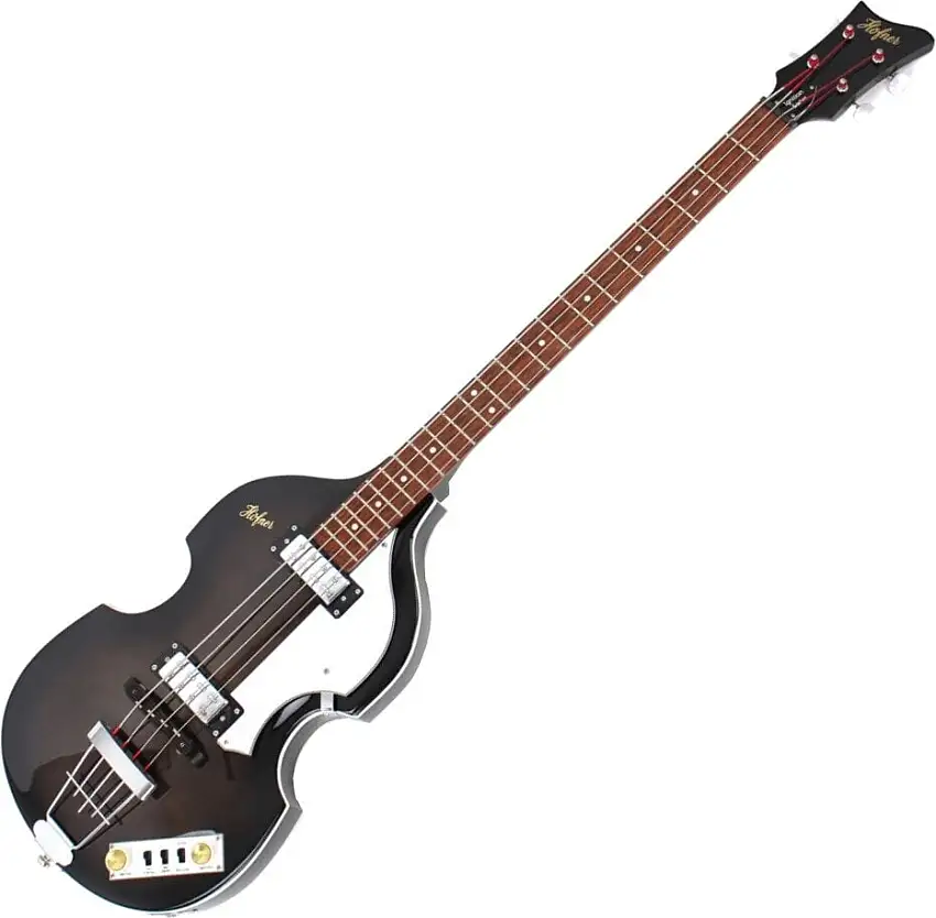Höfner Ignition Violin Bass NC Transparent Black