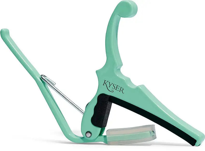 Kyser KGEFSGA Fender Quick-Change Surf Green Akustisk gitarr Capo