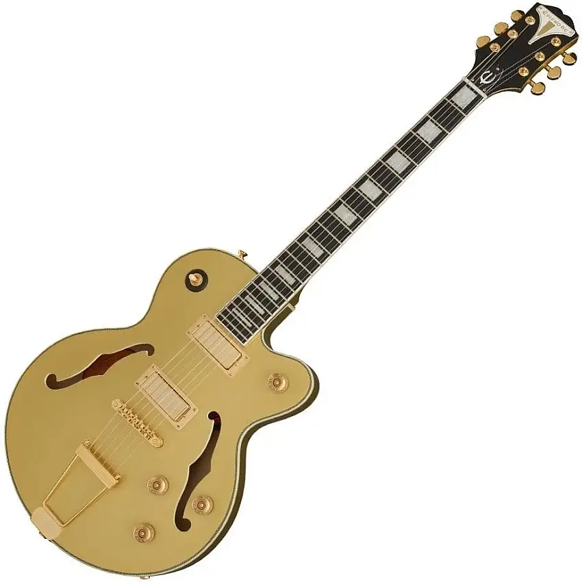 Epiphone Uptown Kat ES Topaz Gold Metallic Halvakustisk gitarr