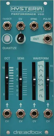 Dreadbox Hysteria Modulärt system