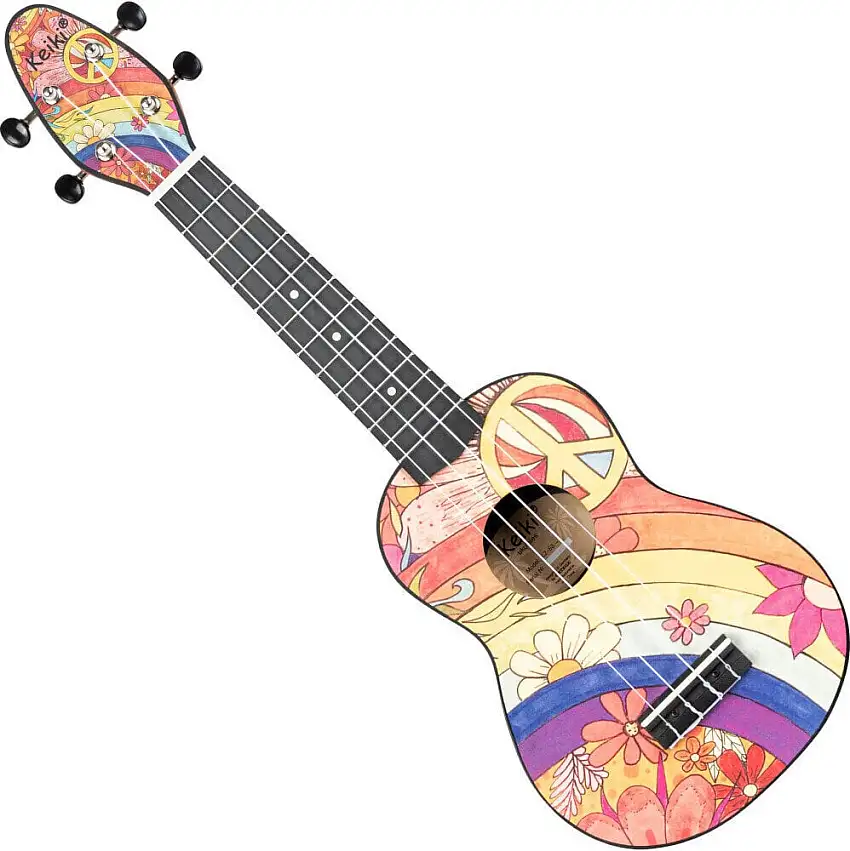 Ortega K2-68-L Peace 68 Soprano Ukulele