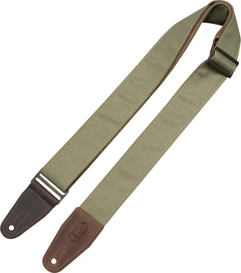 Levy's Denim Green Gitarrband i textil