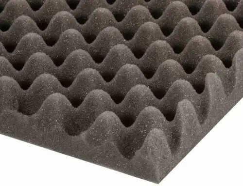 Adam Hall 19430 EggboxFoam 30mm Dark Grey Absorberande skumplastpaneler