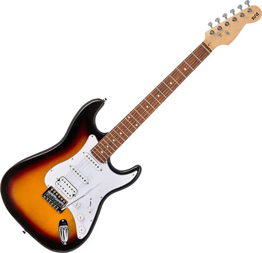 PSD Guitars STC-100-HSS Solbränd Elektriska gitarrer