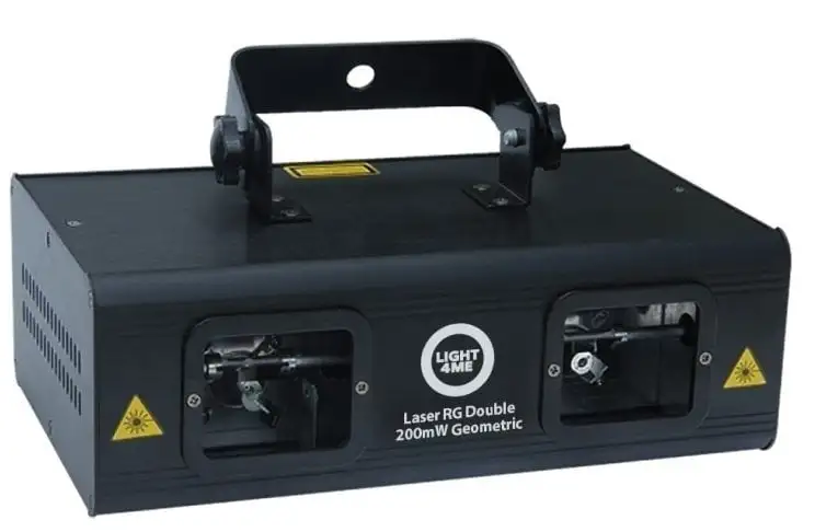 Light4Me Laser Rg Double 200mW Geometric Laser
