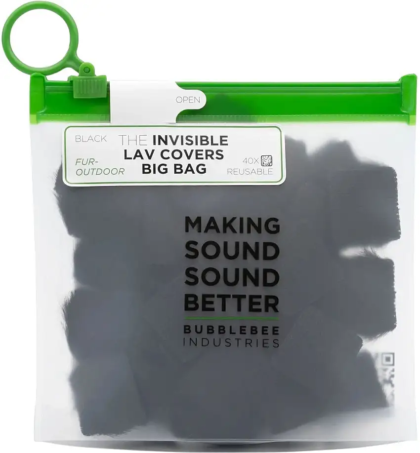 Bubblebee The Invisible Lav Covers Big Bag Fur Outdoor Black Vindruta