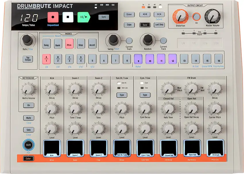 Arturia DrumBrute Impact 1984 Trummaskin/groovebox