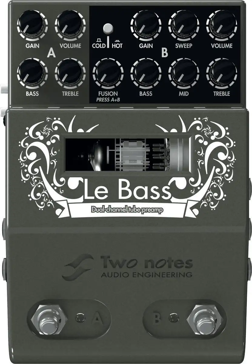 Two Notes Le Bass Förförstärkare/rackförstärkare