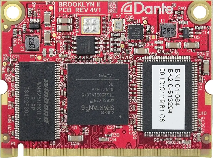 Behringer AOIP-Dante Expansionsmodul för blandare