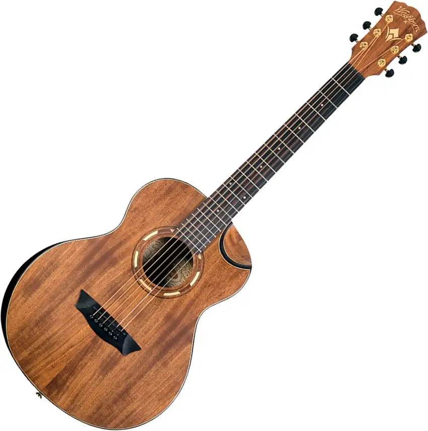 Washburn Comfort G-Mini 55 Koa Natural Folkgitarr