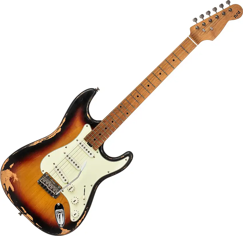 PSD Guitars STC-300R Solbränd Elektriska gitarrer