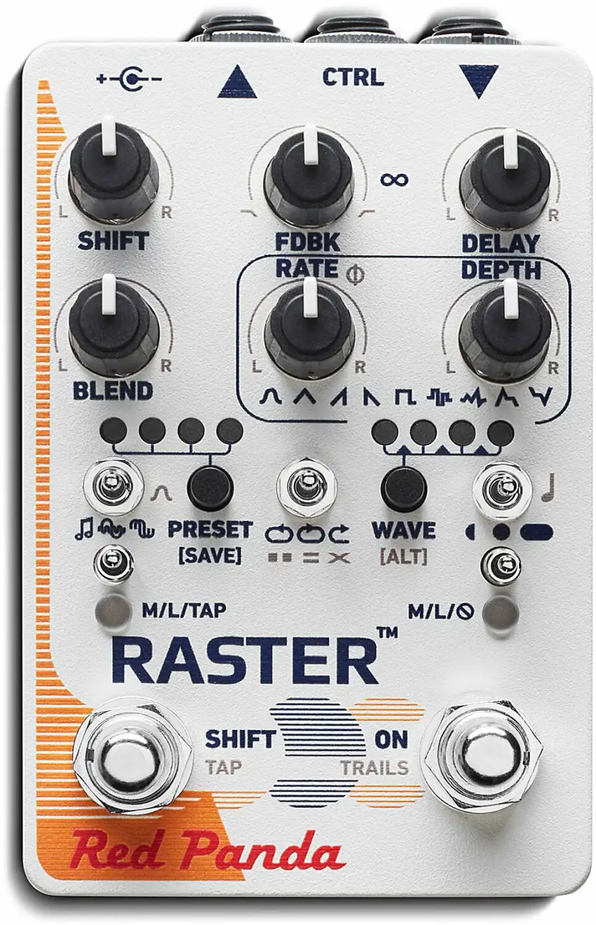 Red Panda Raster V2 Delay Gitarreffekt
