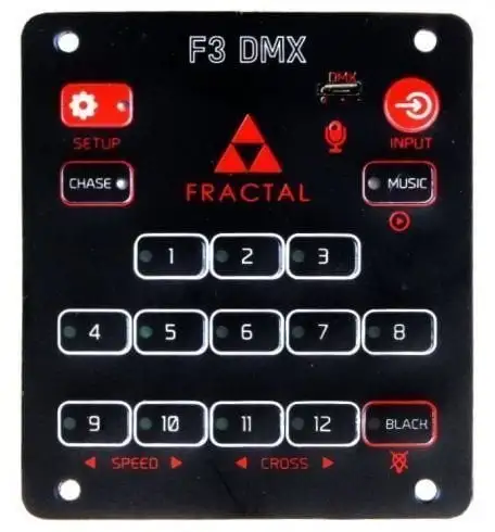 Fractal Lights F3 DMX Control Trådlös ljusstyrning