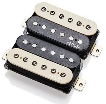 EMG Super 77 Set Zebra Humbucker Pickup