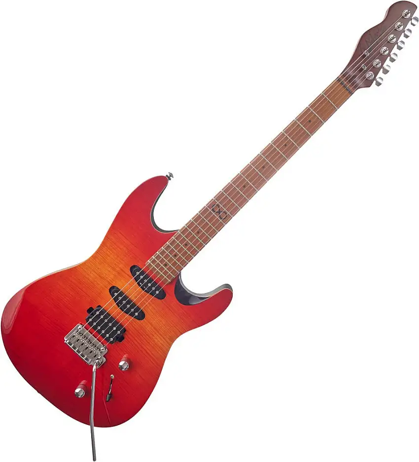 Chapman Guitars ML1 Hybrid Cali Sunset Red Elektrisk gitarr