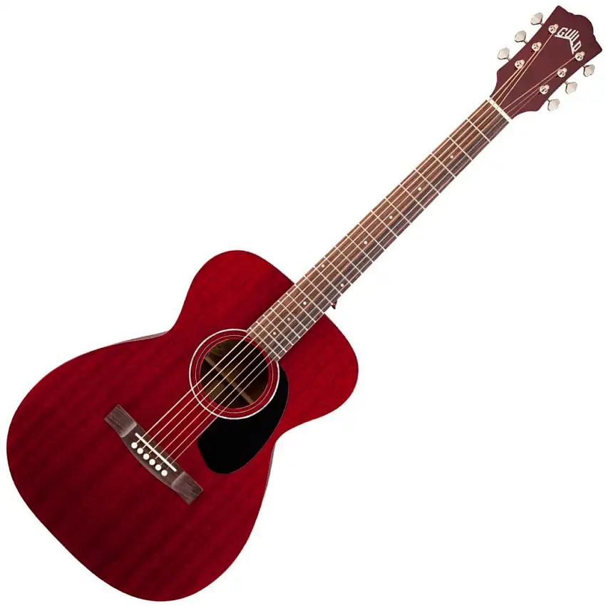 Guild M-120E Cherry Red Elektroakustisk gitarr