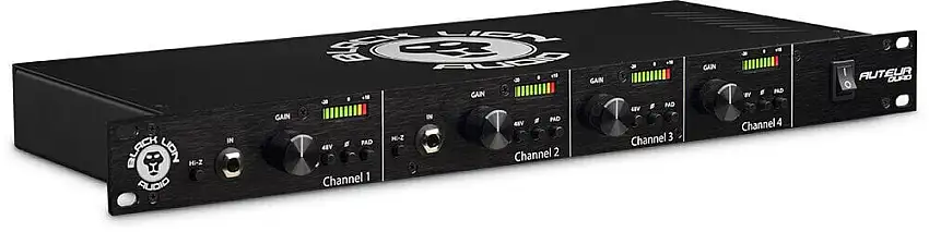 Black Lion Audio Auteur Quad Mikrofonförförstärkare
