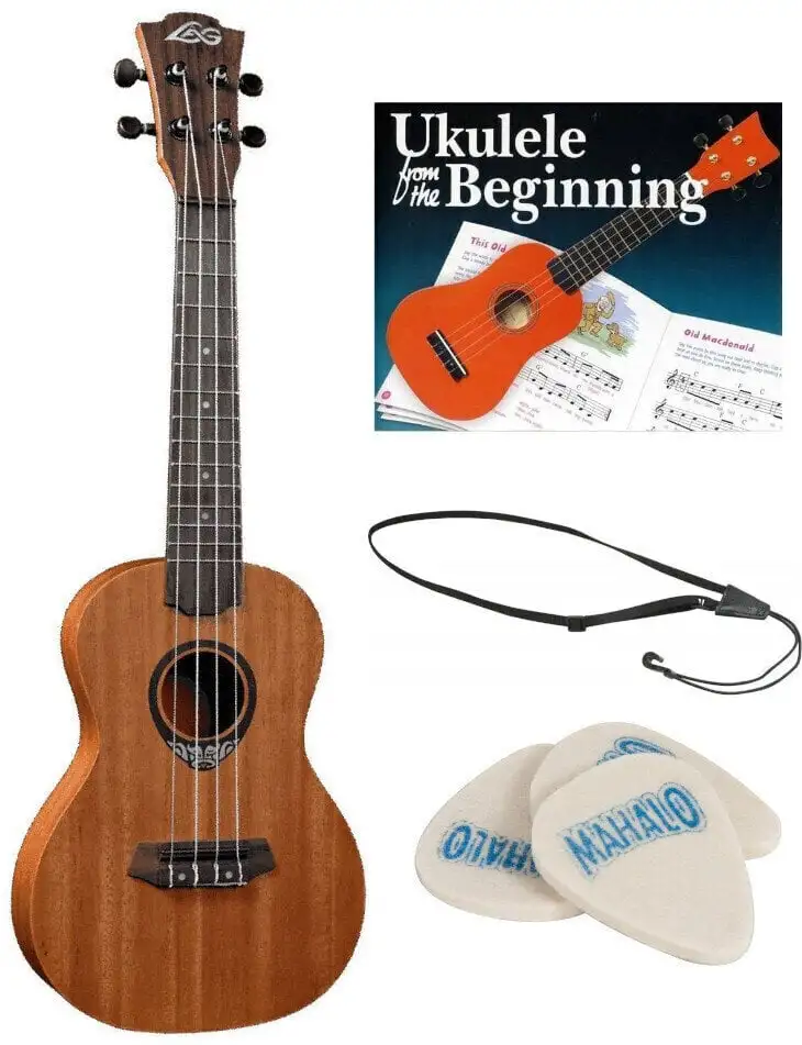 LAG TKU110C SET Natural Konsert-ukulele