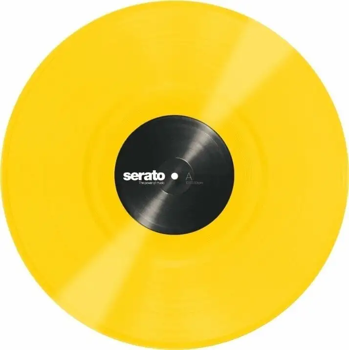 Serato Performance Vinyl DVS/tidskod Yellow