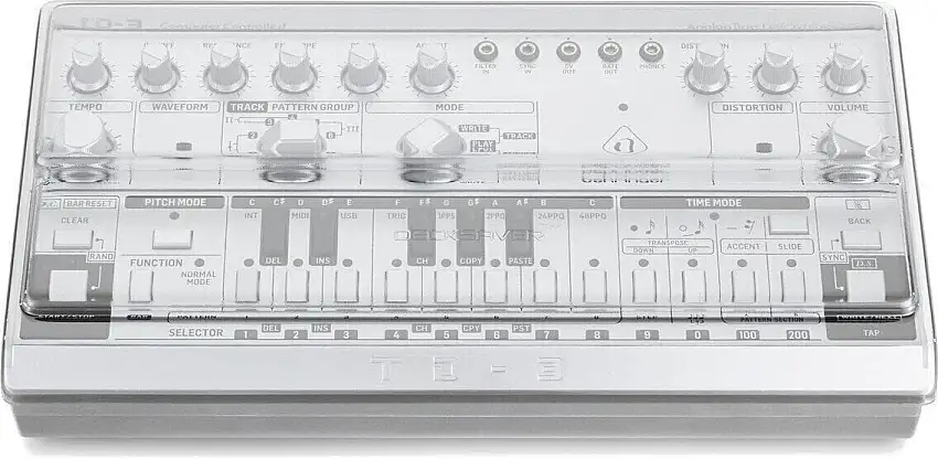 Behringer TD-3 Cover SET Synthesizer Silver
